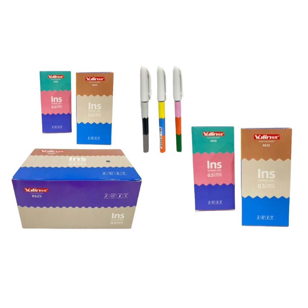 

Pulpen Gel Fancy YULIN (12pc)