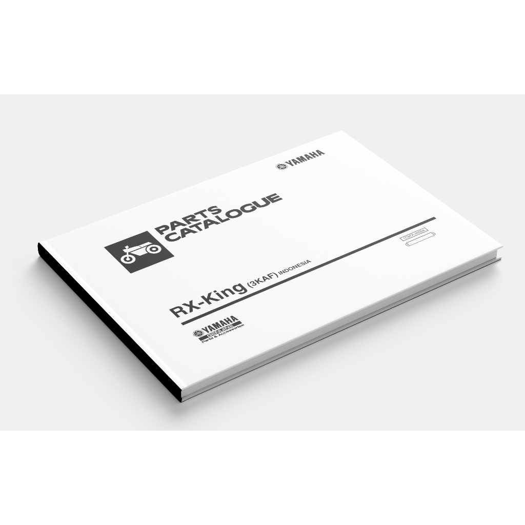 Buku Katalog Part Yamaha Rx King Original Print
