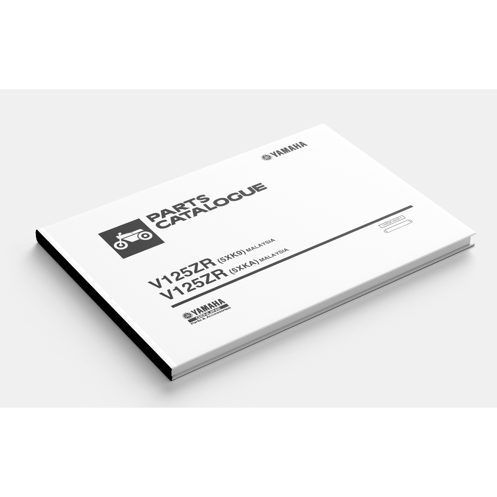 Buku Katalog Part Yamaha 125Z 125ZR Original Print