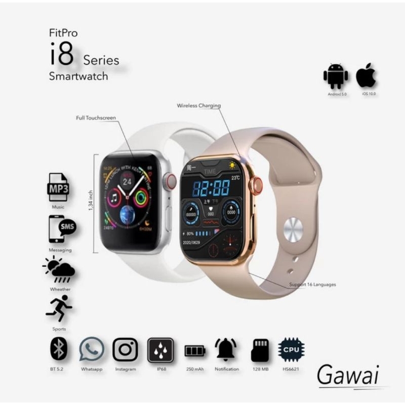 GAWAI Smartwatch 8 Series i8 Smartwatch