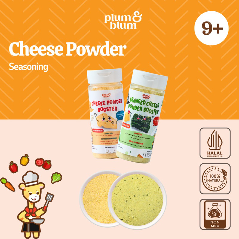 

Plum & Blum Cheese Powder BB Booster & Cheese Seaweed