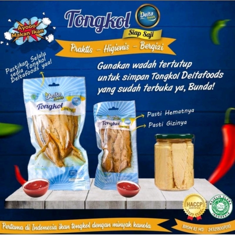 

DELTAFOODS - Ikan Tongkol Siap Saji Dengan Minyak Kanola 250gr Delta Foods