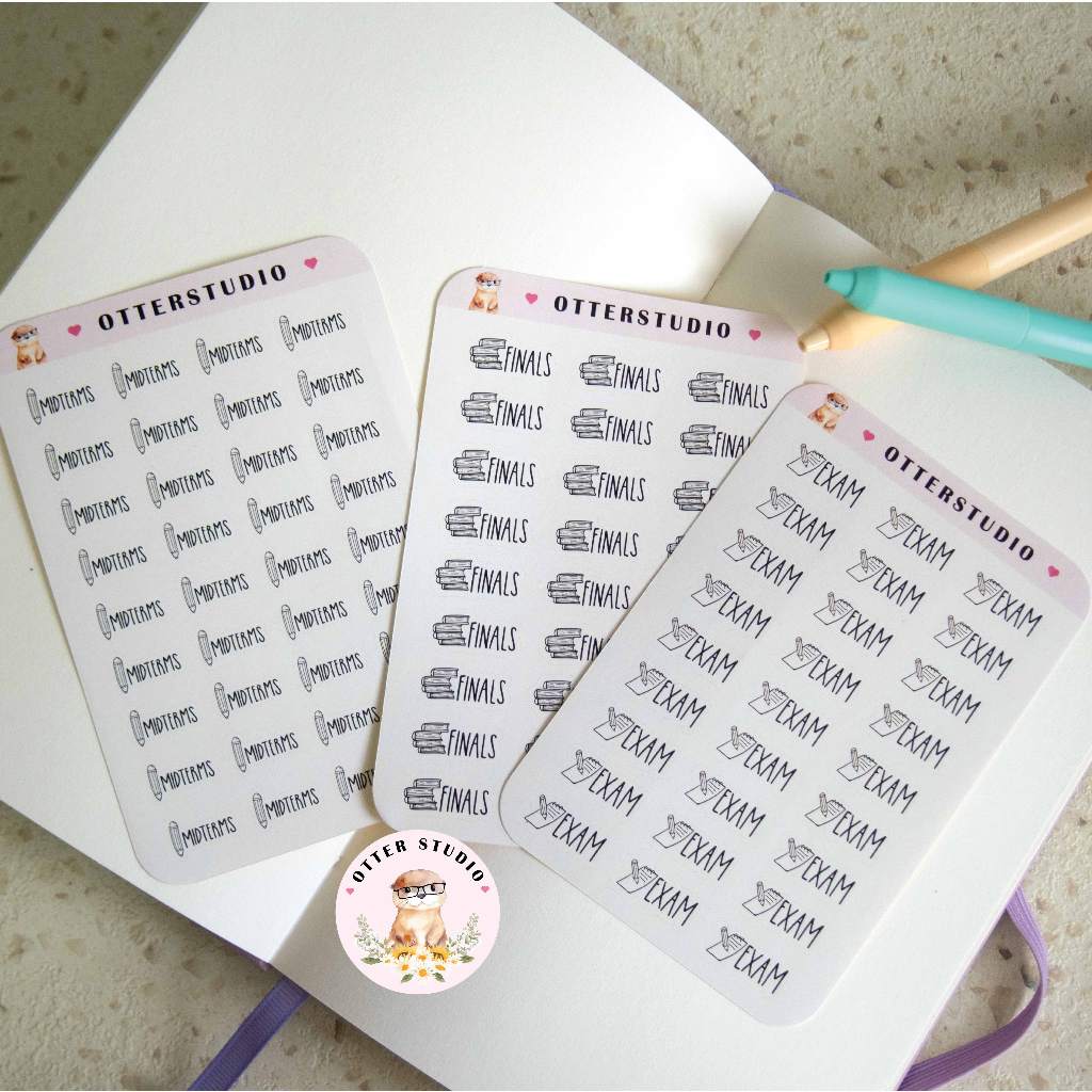 

OTTERSTUDIO- (1)Mini sticker /journaling / sticker journal/ sticker icon