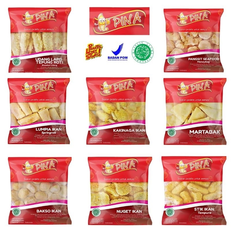 

PIPI TEMPURA (seperti otak2) Stik Ikan Frozen 250gr