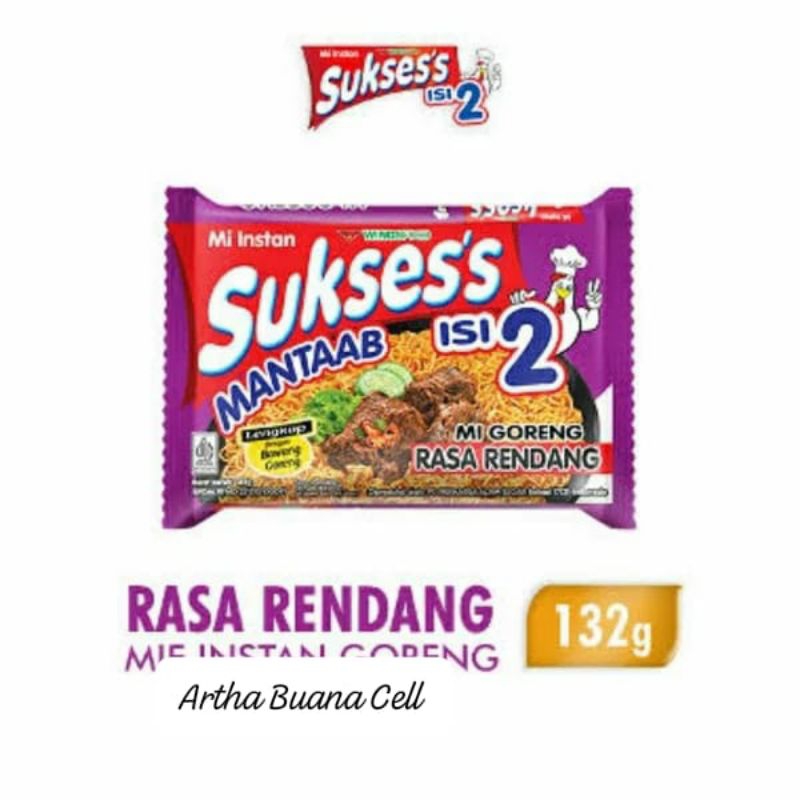 

Mie Sukses Goreng Rasa Rendang