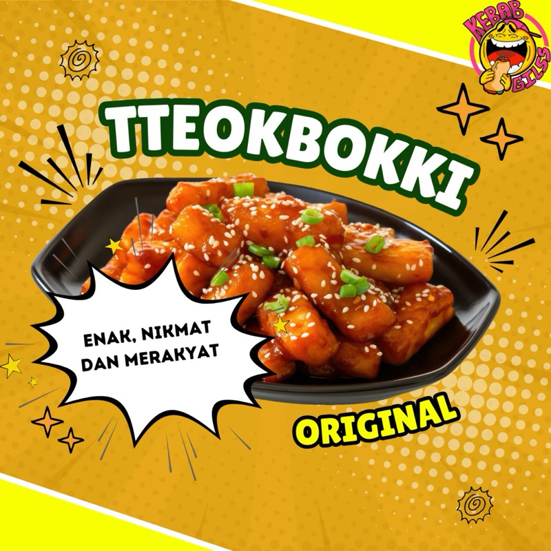 

Topokki Tteokbokki Topoki Ramen Instan dan Saus khas Cemil Korea