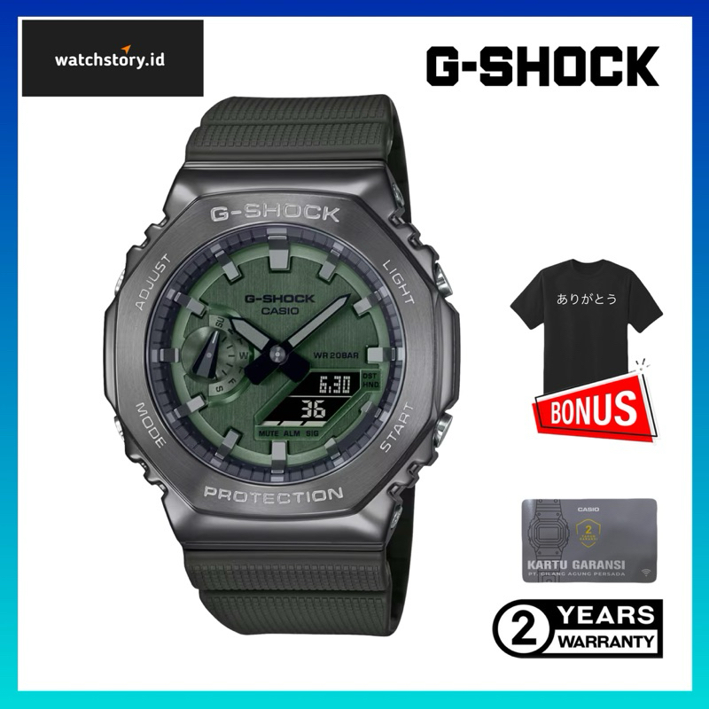 Jam Tangan Analog Pria Casio G-Shock GM-2100B-3ADR