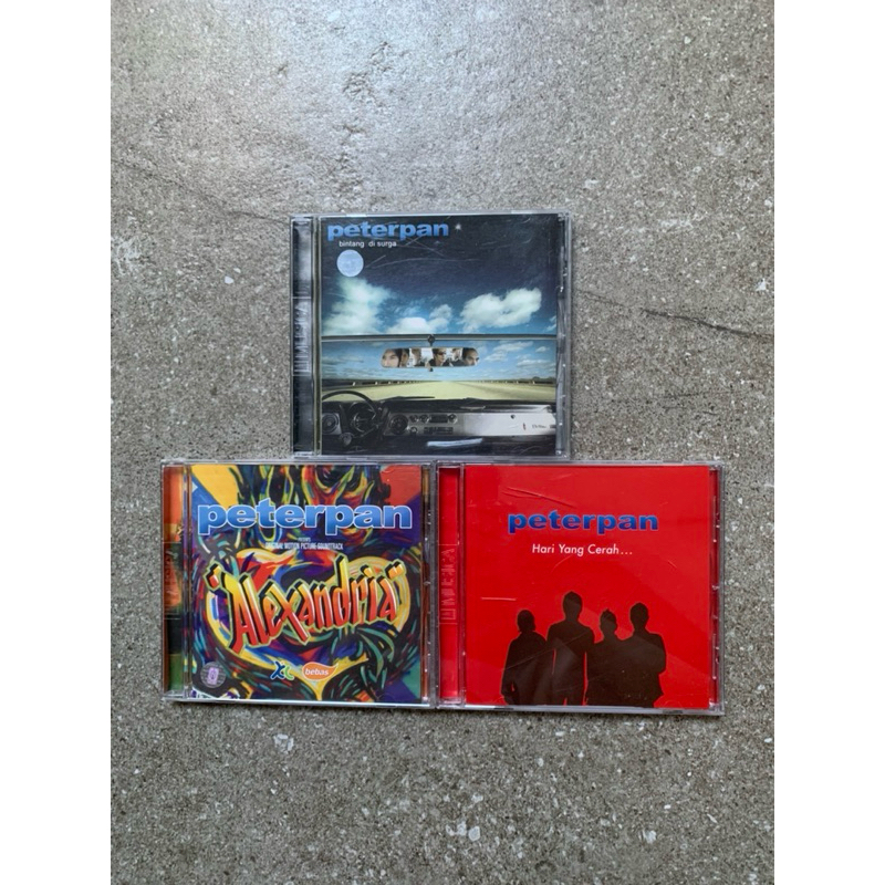CD Lagu Musik Album Peterpan Bintang Di Surga Hari Yang Cerah Alexandria Preloved