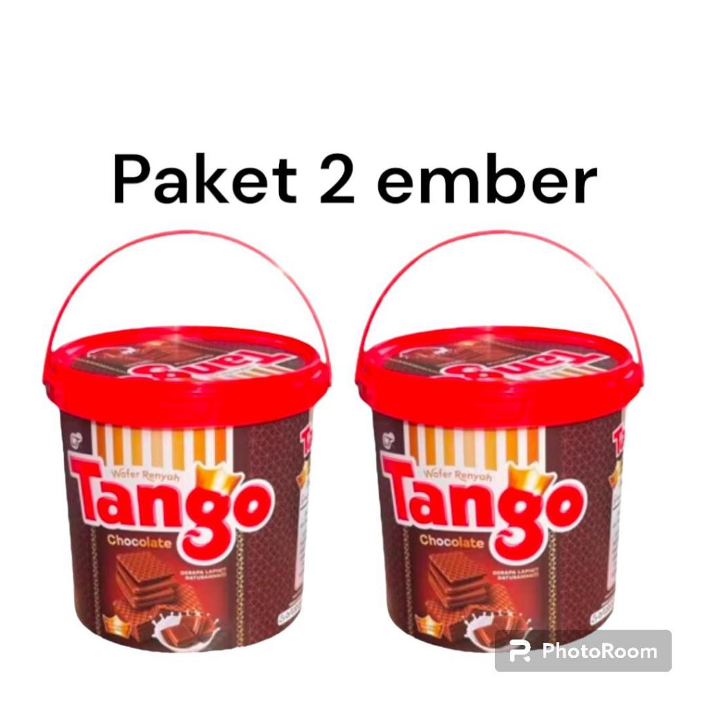 

2 TANGO JAR KEMASAN EMBER 240GR MURAH/WAFER COKLAT TANGO 240GR MURAH ENAK/TANGO WAFER COKLAT MURAH