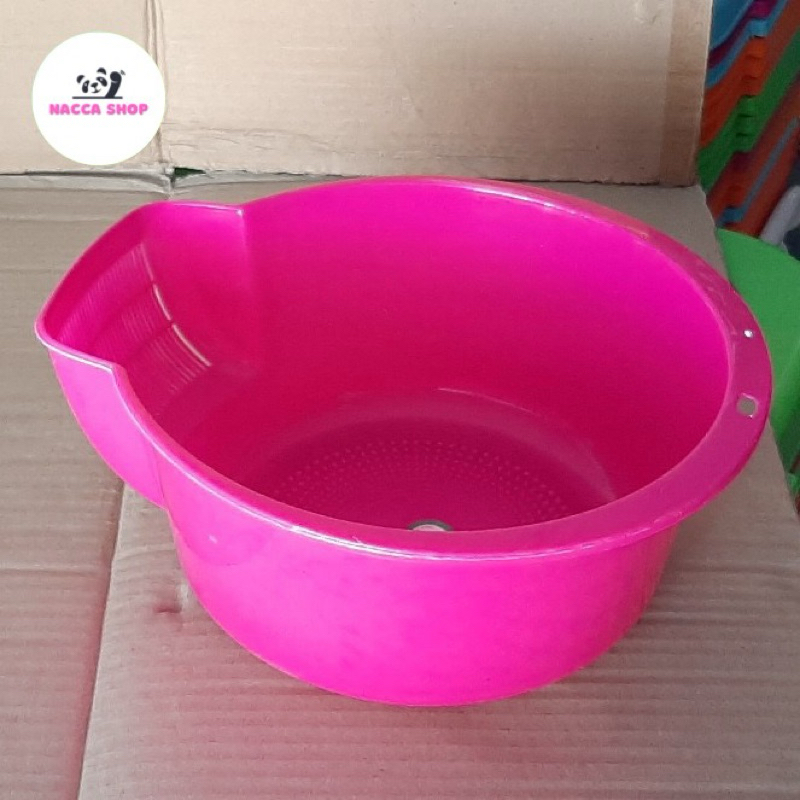 Tempat Cuci Beras Plastik / Baskom Cucian Beras SL Plastic