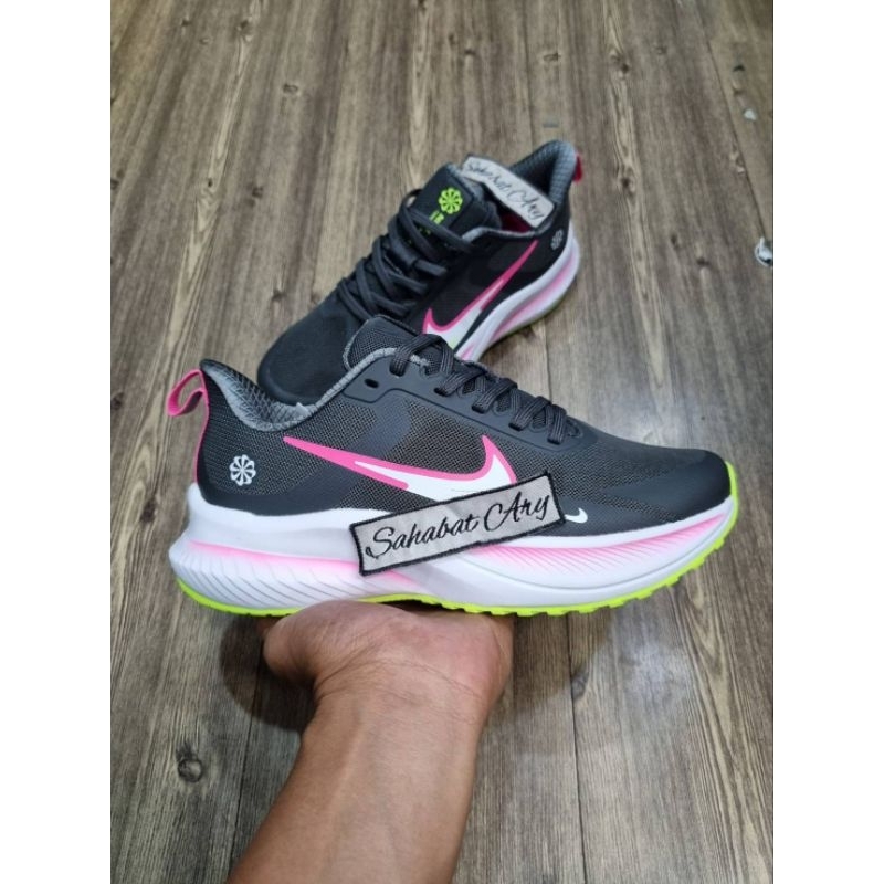 Sepatu ZoomX Just Do It Grey White Pink