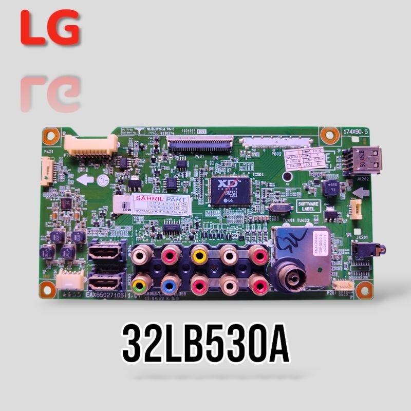MB - MAINBOARD - MESIN TV LG 32LB530 - 32LB530A