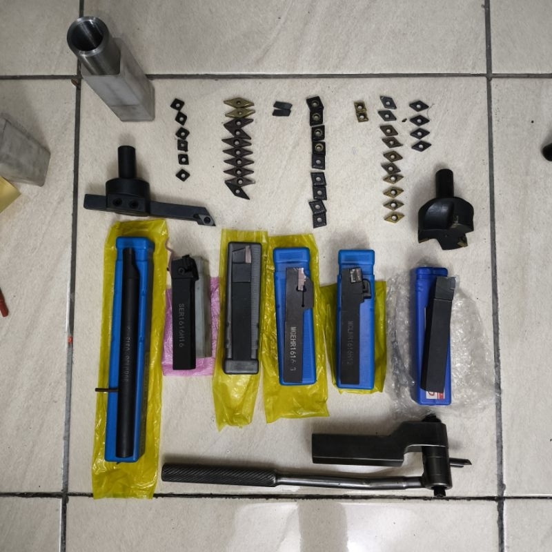 Holder Insert Pisau Pahat Bubut CNC Manual Lathe Milling Kubah Radius