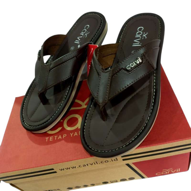 Sandal Jepit Pria Dewasa Carvil Lenox 01 M Casual