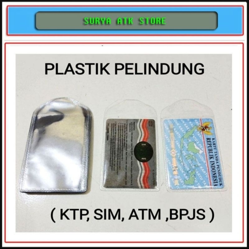 

20 Pcs Pelindung Ktp / Sim / Atm