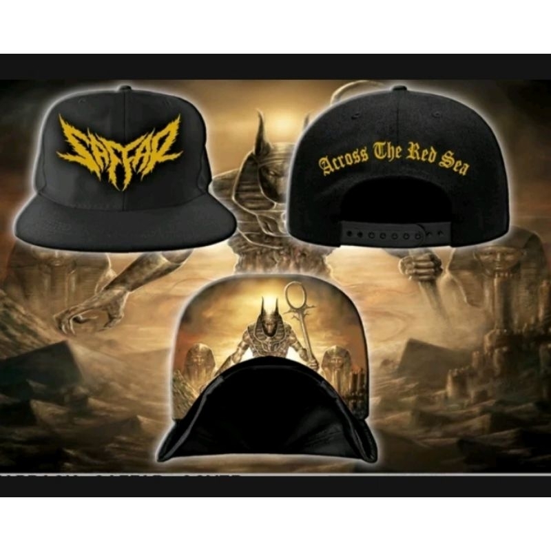 Topi snapback saffar death metal