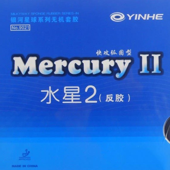 Terkini Grosir Karet Pingpong Tenis Meja YINHE HRT MILKY WAY Mercury II