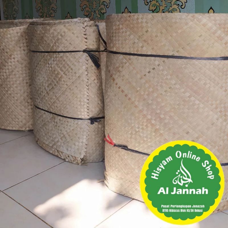 Tikar Pandan Anyaman Halus dan Lembut Ukuran 150x200cm