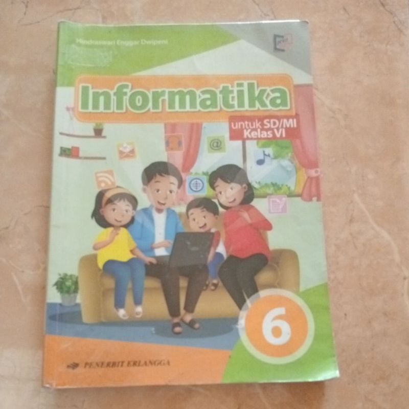 informatika SD kelas 6 Erlangga