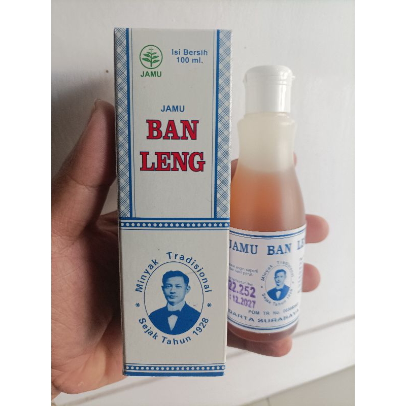 

minyak banleng atau Ban Leng 100 ml Jamu Tradisional