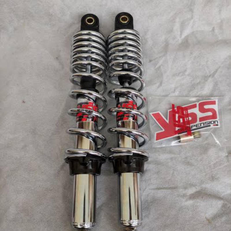 SHOCKBREAKER SHOCK YSS 320MM CHROME SUPRA X - KHARISMA - TIGER - RX KING YSS TOP PRIME