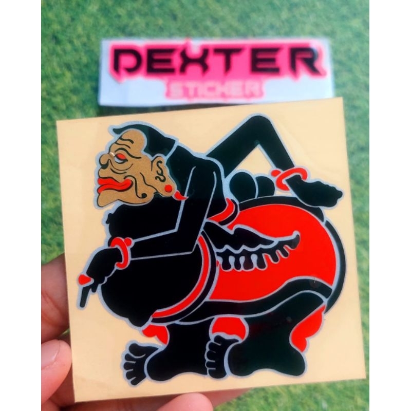 

STICKER WAYANG SEMAR STICKER CUTING TERMURAH