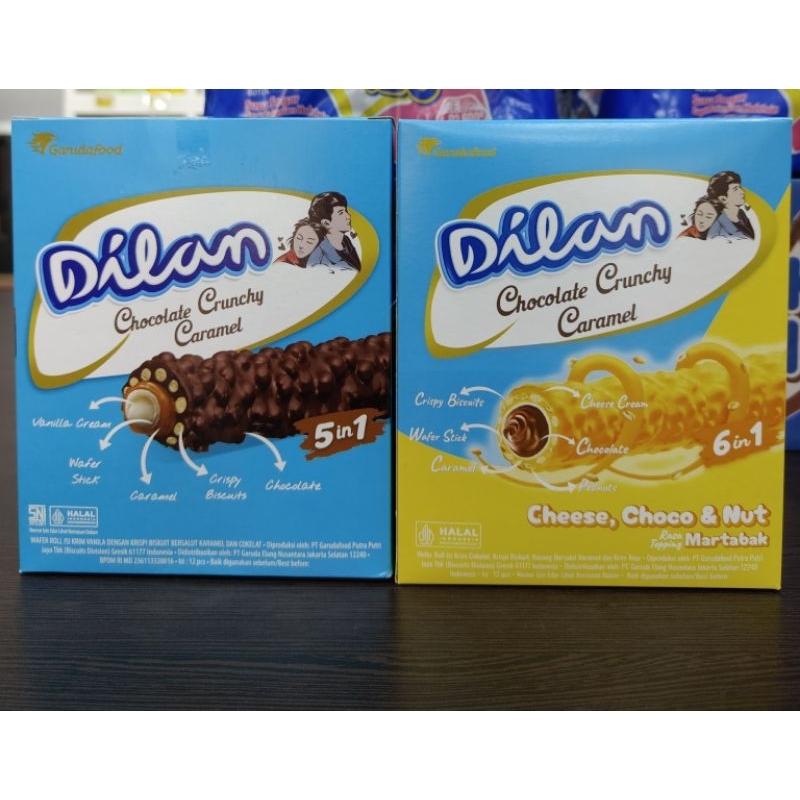 

DILAN CHOCOLATE CRUNCHY CARAMEL ISI 12 PCS