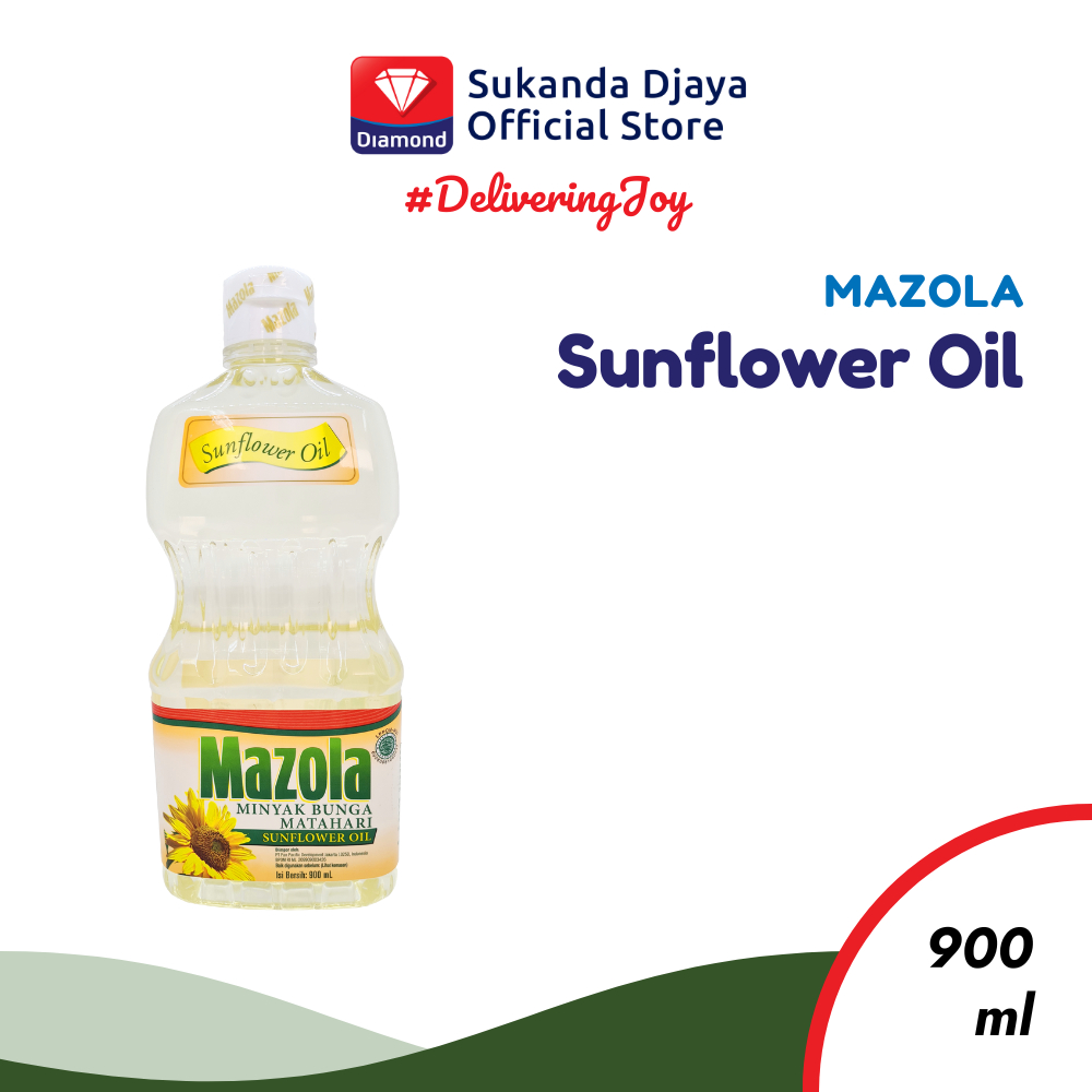

Mazola Sunflower Oil 900 Ml / Minyak Bunga Matahari