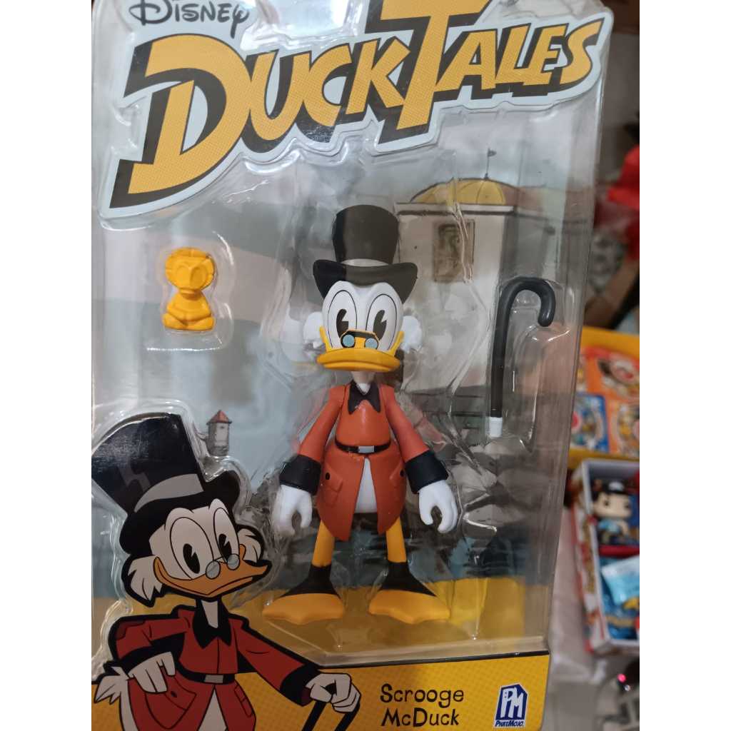 Action Figure Disney Duck Tales SCROOGE MCDUCK Donal Bebek Paman Gober