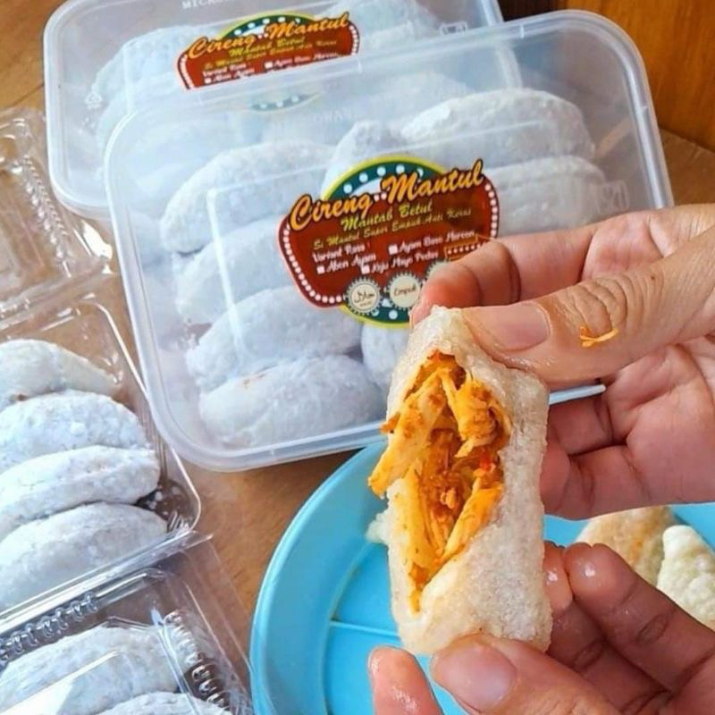 

Cireng Box Isi Ayam Suwir Mercon 10 pcs