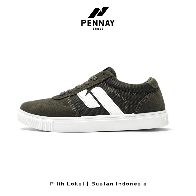 Pennay Man - Sepatu Sneakers Pria Mizuki Army Casual 40 - 44
