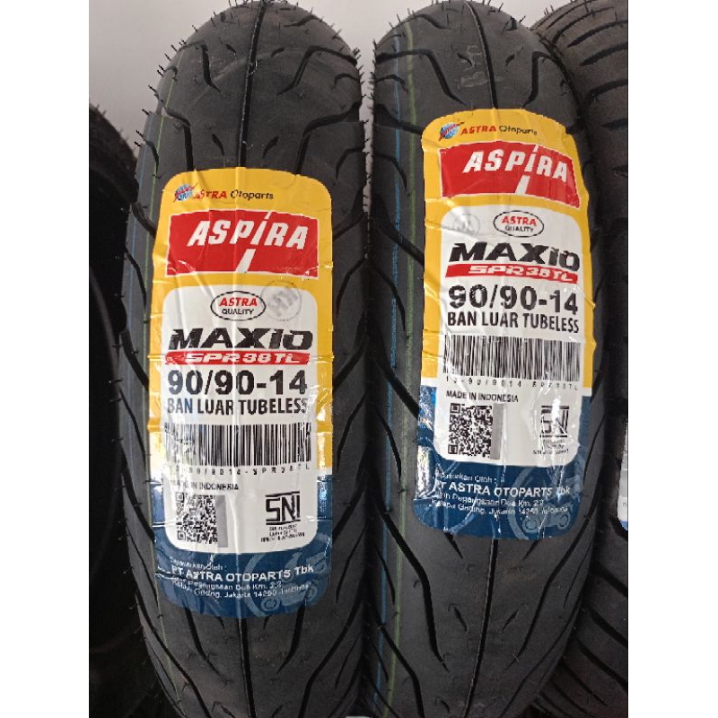 90/90 - 14 Aspira Maxio Tubeless SPR38