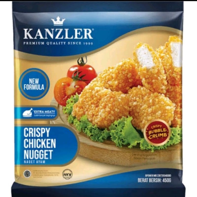 

Jual Kanzler Crispy Chicken Nugget 450gr