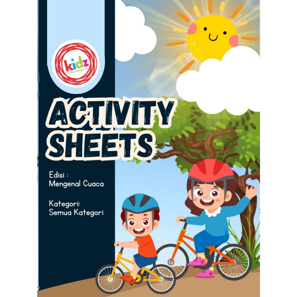 Buku edukasi anak / buku edukasi / poster edukasi / mengenal cuaca / buku anak / buku beljaar anak