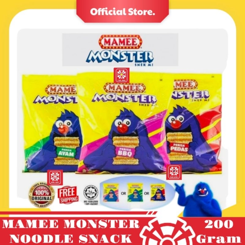 

MAMEE MONSTER NOODLE SNACK