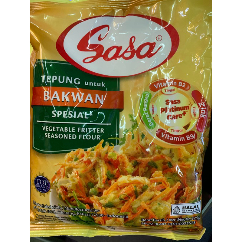 

tepung Sasa bakwan