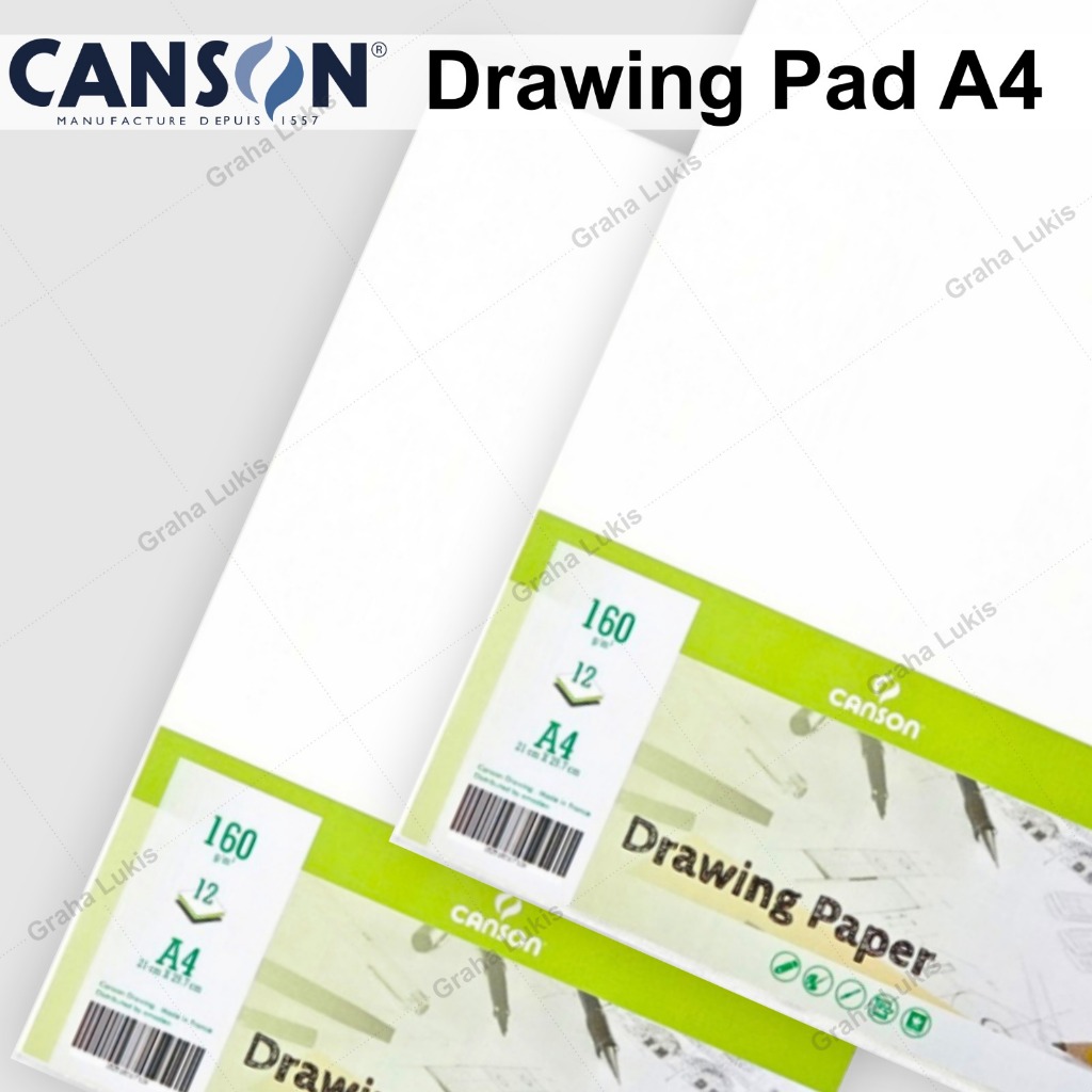 

Canson Drawing Paper A4 160 GSM