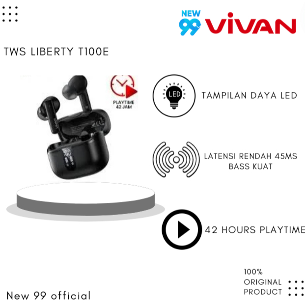 Tws Vivan Liberty T100E