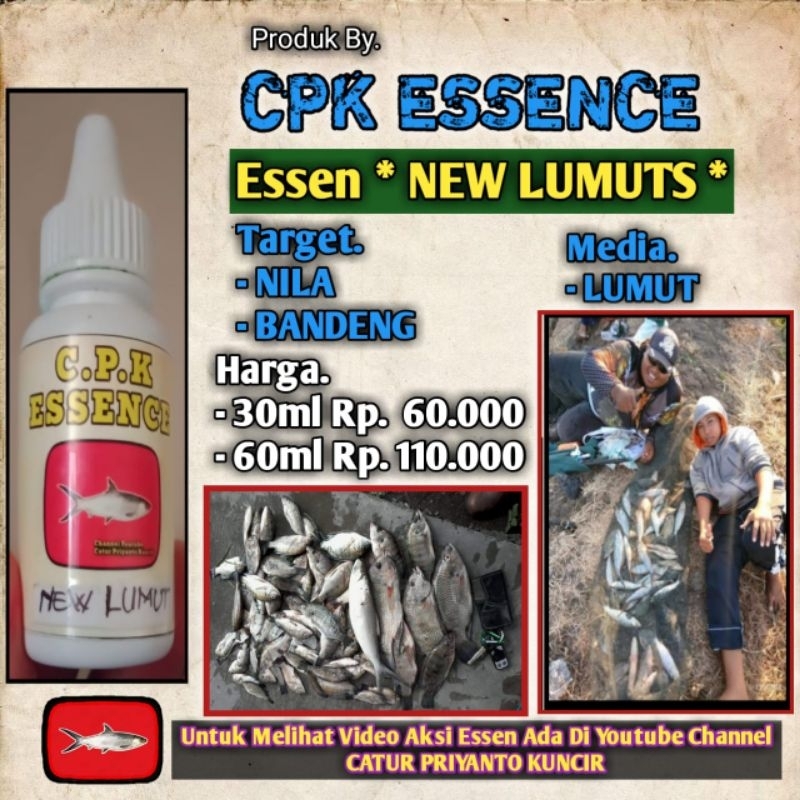 ESSEN CPK NEW LUMUTS UNTUK IKAN AIR TAWAR ... MURAH