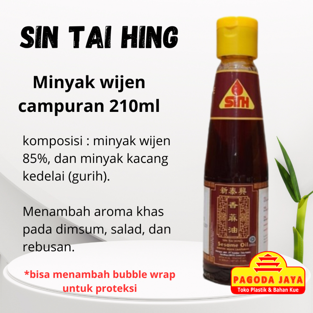 

SIN TAI HING Minyak Wijen Campuran 210ml