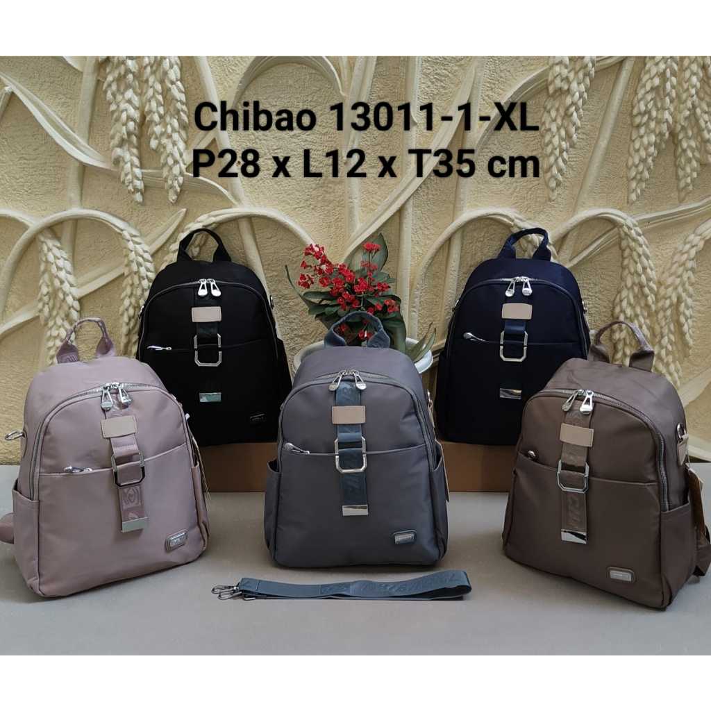 Tas Ransel Selempang Chibao ORI 13011-1-XL Polos