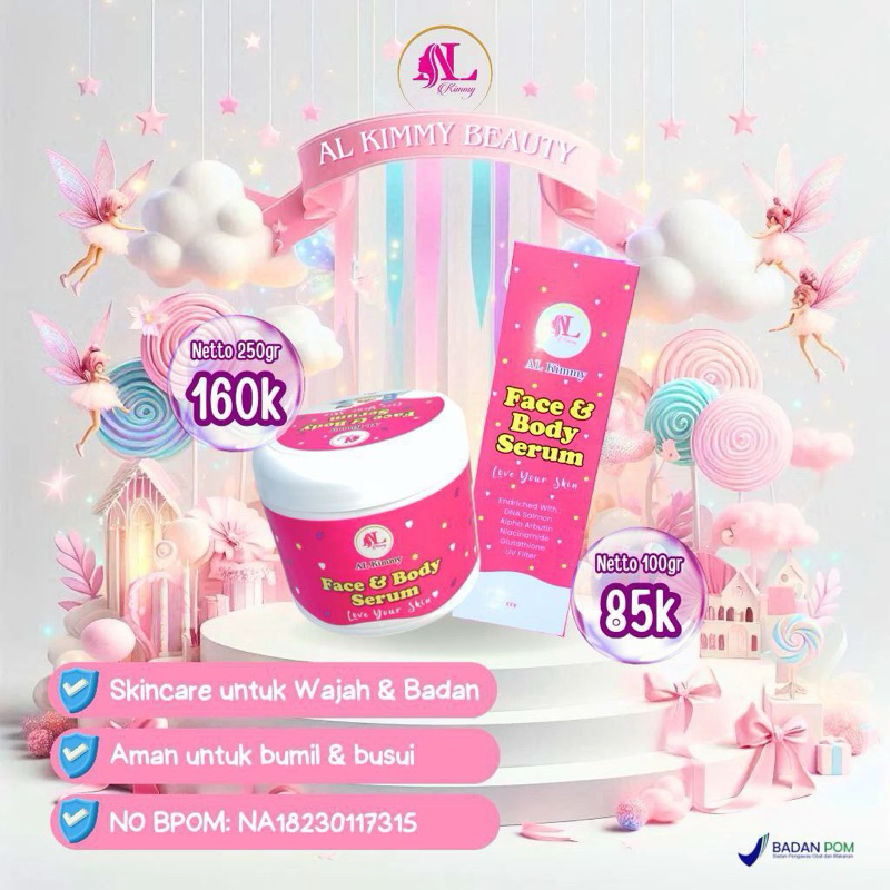 AL Kimmy Beauty Face and Body Serum Love Your Skin