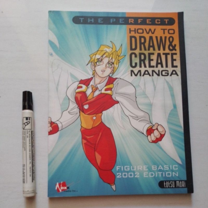 [ buku preloved ] belajar menggambar manga by Tetsu maki