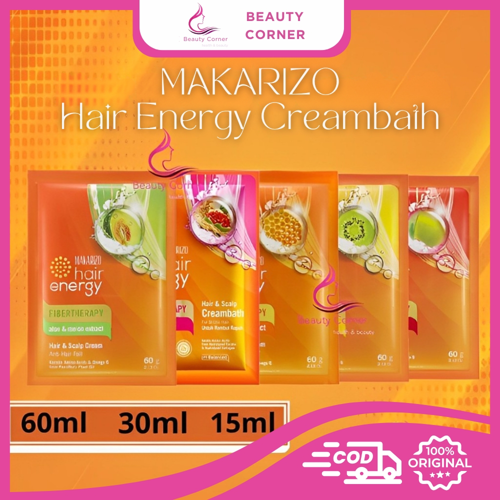 Makarizo Hair Energy Fibertherapy Hair & Scalp Creambath