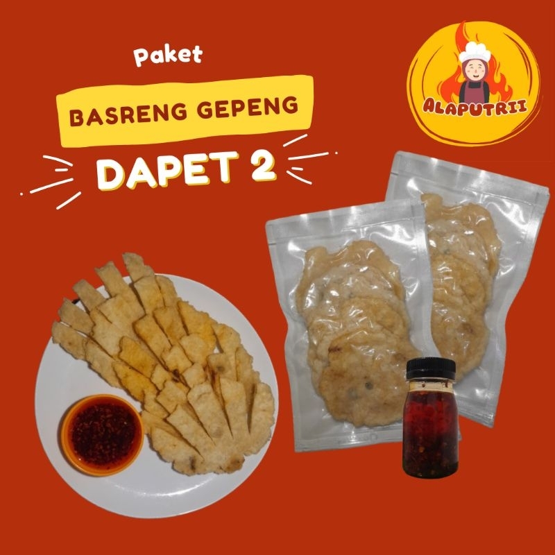 

bakso goreng gepeng chili oil dapet 2 pack