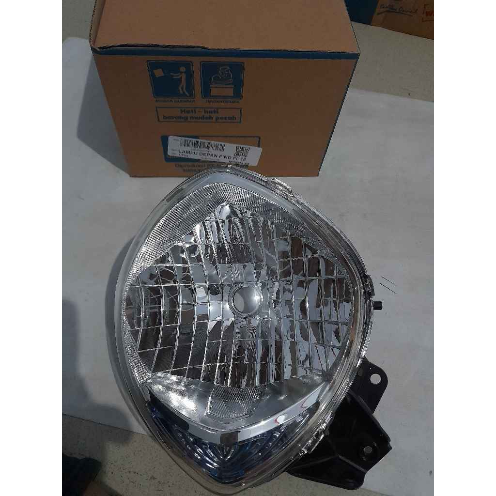 Head Lamp  Assy Lampu Depan Reflektor FINO FI 2014 2015 2016 2017 2018 2019 2020 Merk Win