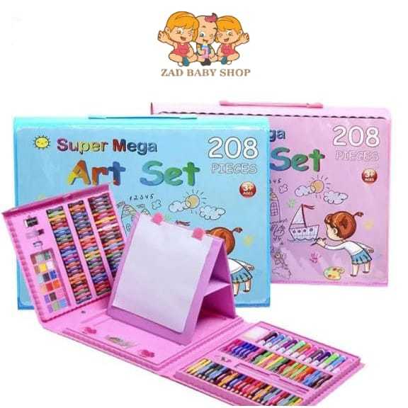 

PAKET CRAYON ANAK SET 208pcs / PEWARNA DAN ALAT LUKIS