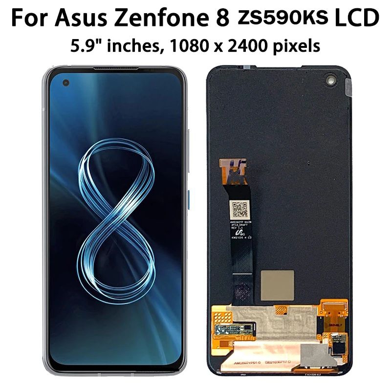 Lcd Asus Zenfone 8 Original Amoled