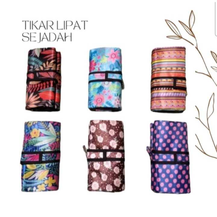TIKAR MINI ALAS SAJADAH / TIKAR LIPAT WATERPROOF