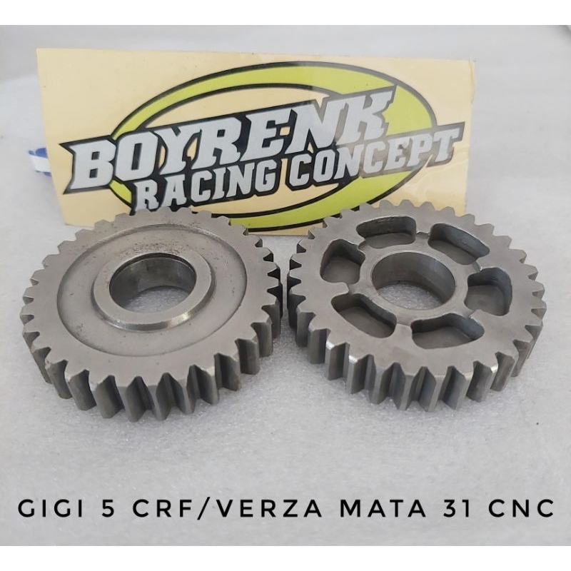 GIGI 5 RASIO CRF 150 NEW MEGAPRO VERZA 31T-BOYRENK